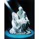 Pieta - 103 cm - "Marbre" Blanc