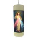 Bougie 180 X 60 mm - Christ Miséricordieux