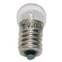 Vervanglampje wit E10 4.5 v 