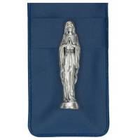 Etui 6 X 3.5 cm / Statue 4 cm Lourdes
