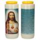 Noveenkaars / wit / H Hart van Jezus / gebed FR 