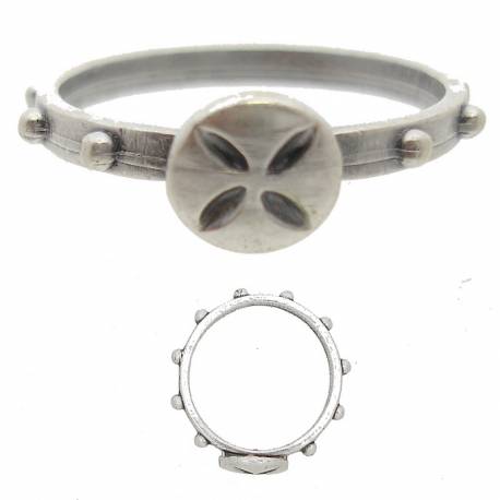 Bague-Dizainier - 17 mm - Métal Agté