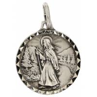 Médaille N.D. de La Route - 16 mm - Métal Argenté