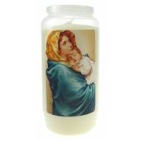 Luminaire 6J / blanc / Vierge et Enfant