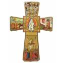 Croix murale - 35 X 25 cm - Bois