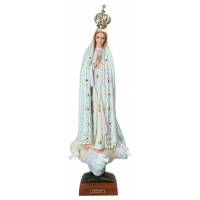 Beeld 55 cm - Fatima - Geschilderde ogen 