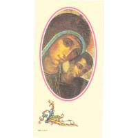 Prentje-Ikoon Maria + Kind 
