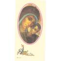 Prentje-Ikoon Maria + Kind 