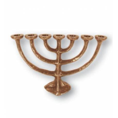 7-Armige Kandelaar Brons 17 Cm 