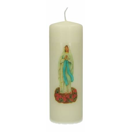 Kaars 150 X 50 mm - Lourdes 