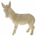 Ane en bois pour personnages de crèche de 10 cm