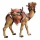 Chameau avec bagages 15 cm : crèche de Noël en bois Ulrich 15 cm