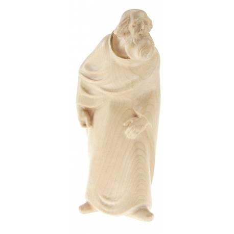 Houtsnijwerk Herder/Baard 17 Cm / Nat-Goud 