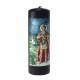 Bougie 150 X 50 mm - Noir - St Donat