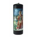 Bougie 150 X 50 mm - Noir - St Donat