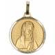 Medaille 23 mm OLV Bx - Metaal Verguld 