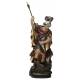 Houtsnijwerk St Joris 30 Cm / Gekleurd 