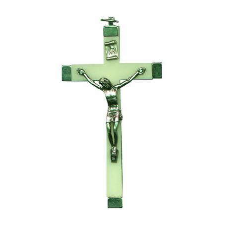Croix Murale - 14 cm - Lumineuse