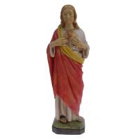 Statue 30 Cm Sacre Coeur Coul