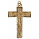 Croix métal doré 35 X 26 mm