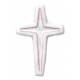 Croix Céramique - 17.5 X 11.5 cm - Blanc