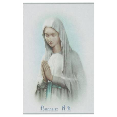 Carte Postale Buste Banneux Soie