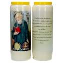 Noveenkaars / wit / H Benedictus / gebed 