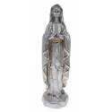 Statue 17 Cm Lourdes Argent-Or