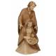 Bois Sculpte Ste Famille 19 Cm 2 Tons Bois