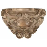 Socle Mural pour statue de 36 cm Ton Bois