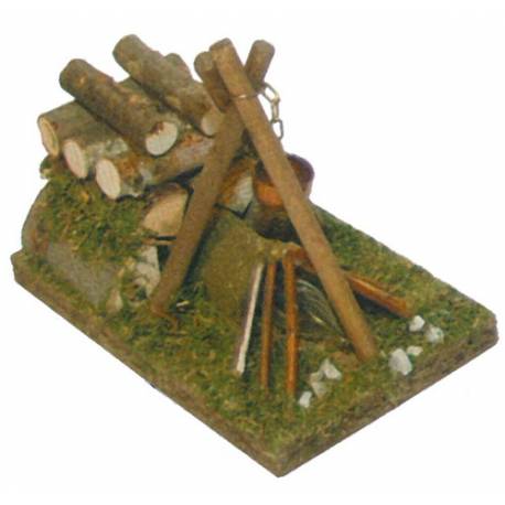 Kampvuur 15x10xh15 cm 220 V 