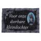 Plaque Cimetiere Voor Onze Dierbare Kleindochter 9x14