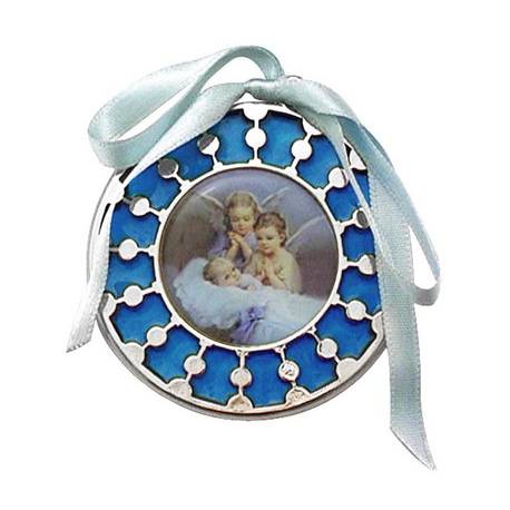 Cadre Berceau Ange Bleu