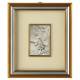 Cadre Bois Ange Gardien Argent 925