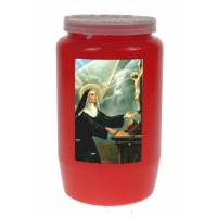 Kaars 3 Dagen / Rood / H Rita 