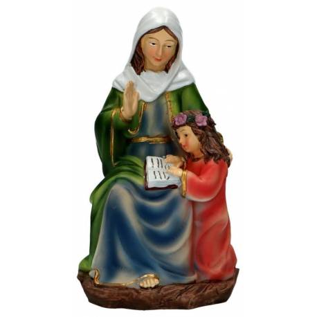 Beeld 10 cm - H Anna zittend 