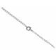 Ketting 40 Cm Metaal + Rhodium 