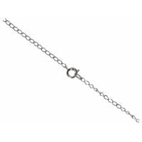 Ketting 40 Cm Metaal + Rhodium 