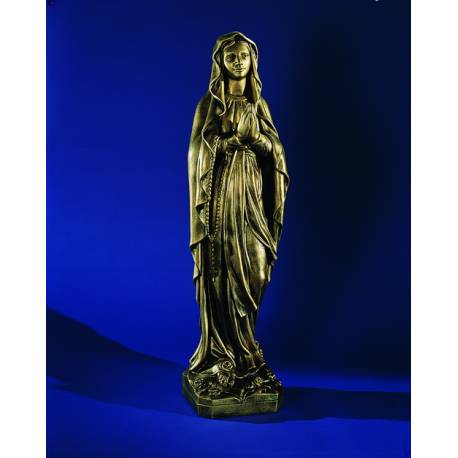 Lourdes 40 Cm Bronze