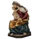 Madonna Sitzend Ulrich 22 Cm Lasiert 