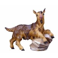 Chevreau Sur Rocher : crèche de Noël en bois Ulrich 15 cm
