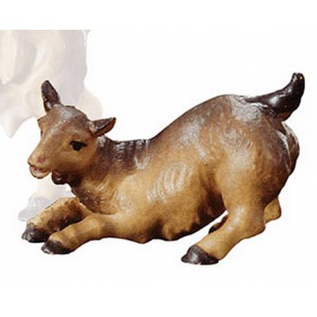 Faon : crèche de Noël en bois Ulrich 15 cm