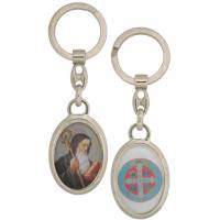 Sleutelhanger - H Benedictus / Kruis 