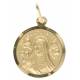 Medaille H Rita - 14 mm - Verguld 