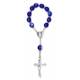 Tientje - Imit. Parelmoer - 10 mm - Donkerblauw 