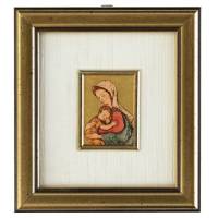 Kader / Hout O.l.v. Met Kind 11 X 10 Cm 