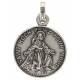 Medaille H Rochus - 16 mm - Metaal Verzilverd 