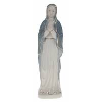 Statue 20 Cm Vierge Mains Jointes Porcelaine