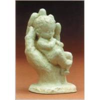 Baby In Handje - 11 cm - Wit 
