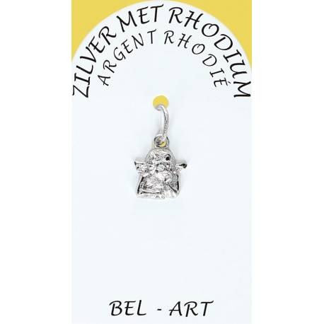 Medaille Zilver + Rhodium - Engel 